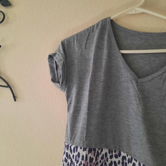 NWOT Multicolored Cheeta Top Size L *BOGO* - Picture 2 of 7